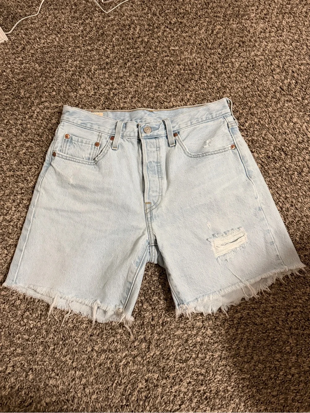 Levis 501 denim shorts - Picture 1 of 3